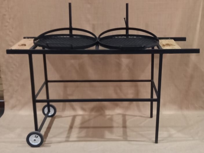 Dubbel skottel braai