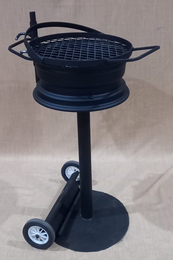 Braaier met voetstuk