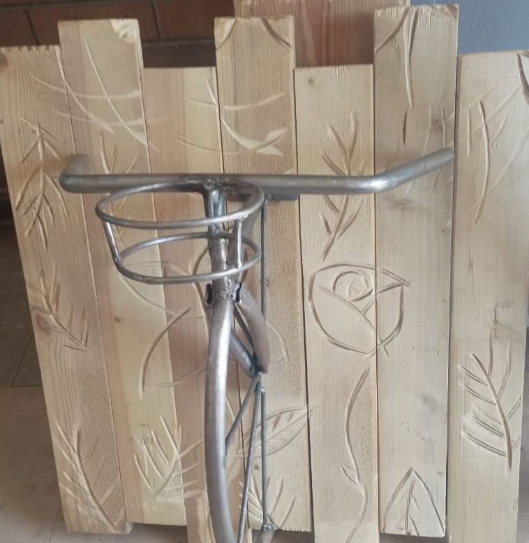 Raam Potplant Fiets